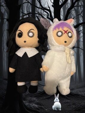 Living Dead Creepy Cuddlers Plush Doll Set - Ages 15 +